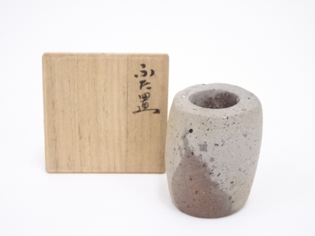 JAPANESE TEA CEREMONY / UNGLAZED FUTAOKI LID REST
